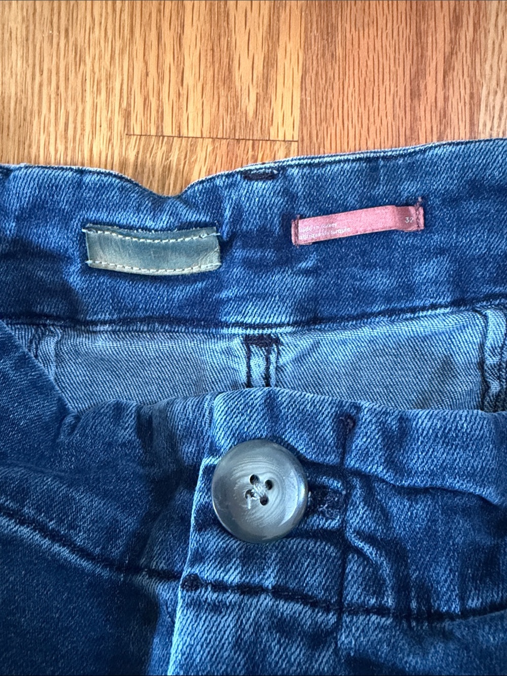 Anthropologie Pilcro the skipper sailor Jeans in Deep Blue 32 - Picture 2 of 10